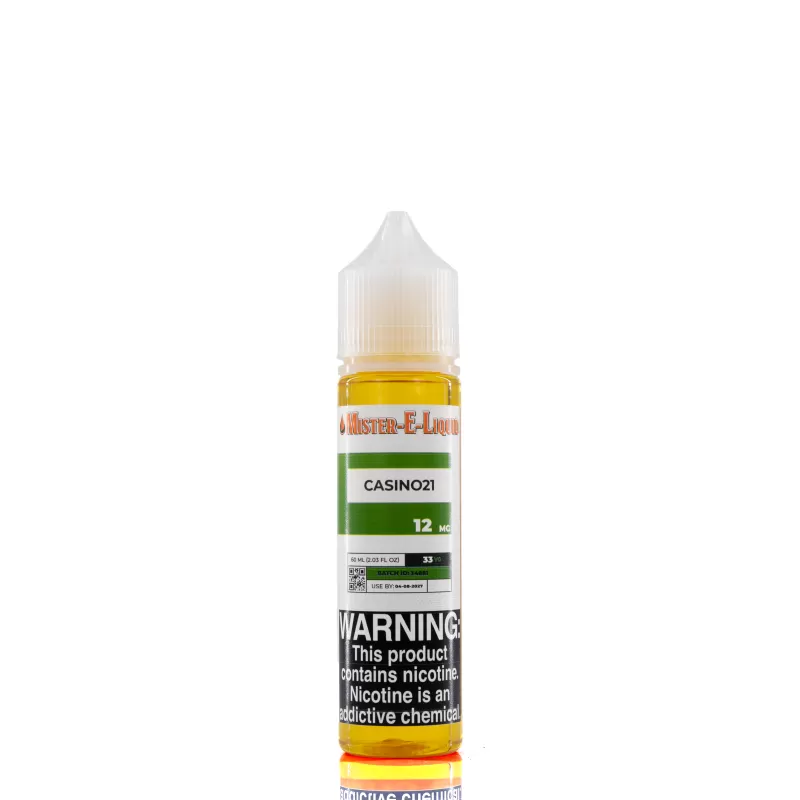 Mister E-Liquid - Casino 21 - 60ml - 18mg - Image 2