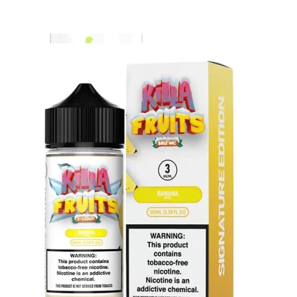 Sale $10.20 – Banana Ice by Killa Fruits Signature TFN Series 100mL