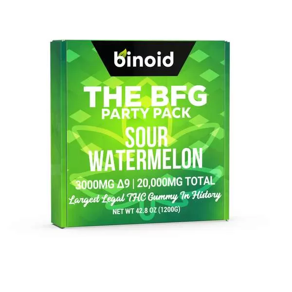 Binoid THE BFG Gummy (Big Friendly Gummy) – 3,000mg Delta 9 THC