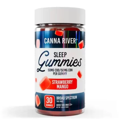 Canna River⁺ Broad Spectrum Sleep CBD Gummies 30 Count