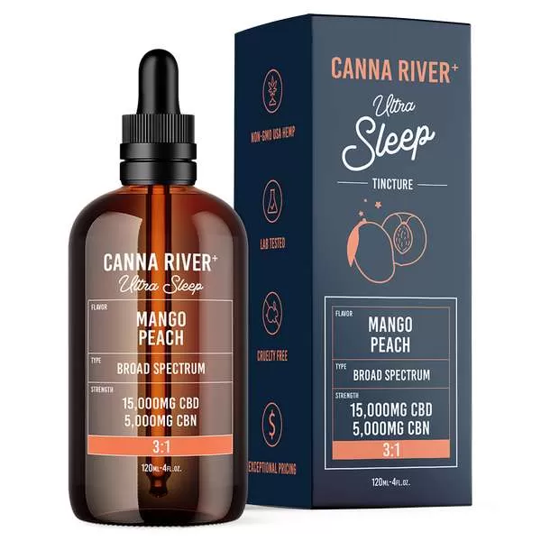 Canna River⁺ Broad Spectrum CBD Ultra Sleep Tincture 120mL - Image 3