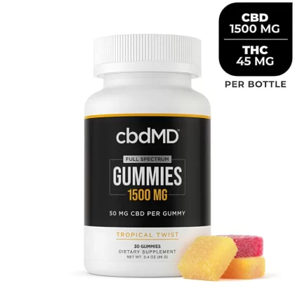 Full Spectrum CBD Gummies 1500mg | 3000mg | 30 Count