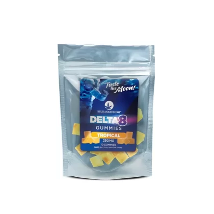 Delta 8 Tropical Fruit Gummies 250mg (10ct)