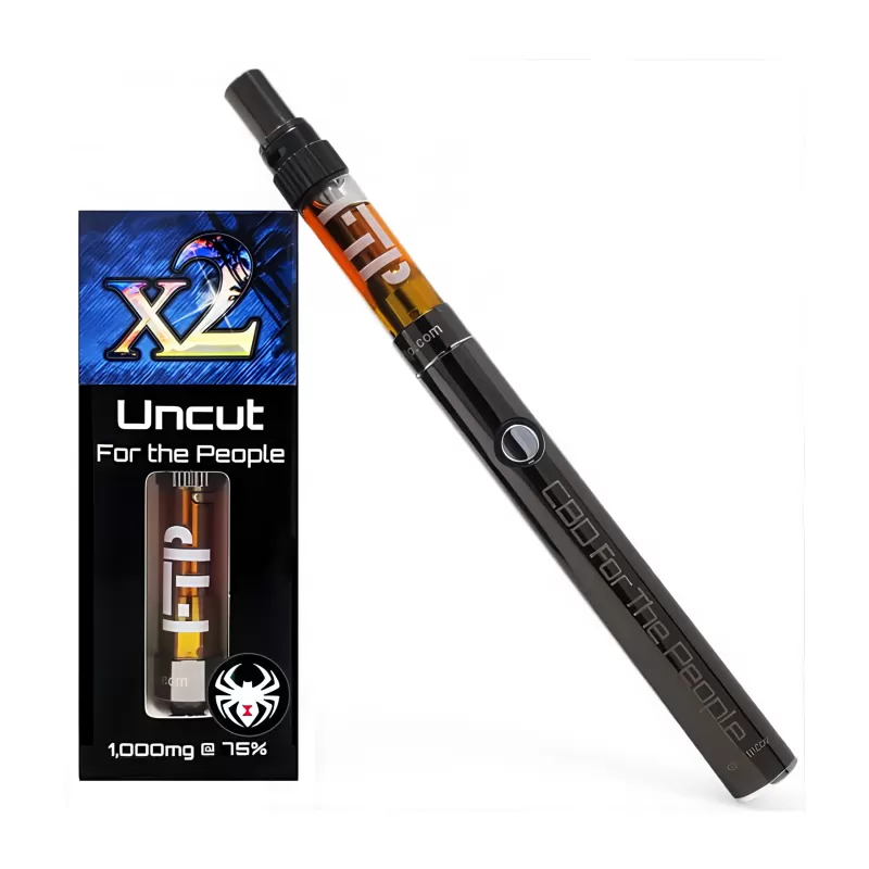 X2 Uncut CBD For the People 750mg Vape Kit Set