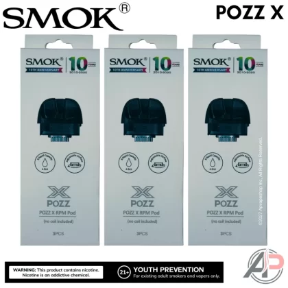 Smok Pozz X Replacement Pods 3 – Pack