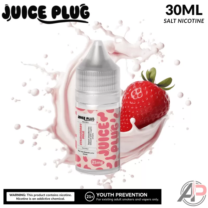 Juice Plug Strawberry Milk Salt Nicotine 30mL
