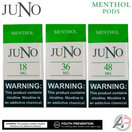Juno Vape Menthol Pods 4 Pack