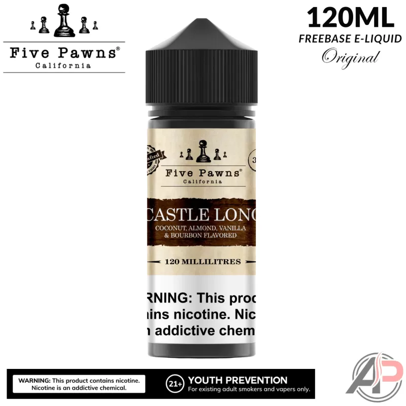 Five Pawns Castle Long E-Liquid 120mL