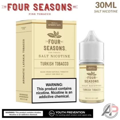 Four Seasons Turkish Tobacco Salt Nicotine 30mL