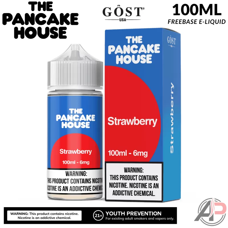 The Pancake House Strawberry Gost Vapor E-Liquid 100mL