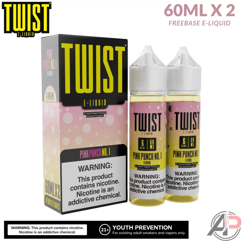 Twist Pink Punch No. 1 E-Liquid 120mL