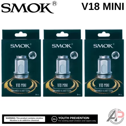Smok V18 Mini Replacement Coils 3 Pack