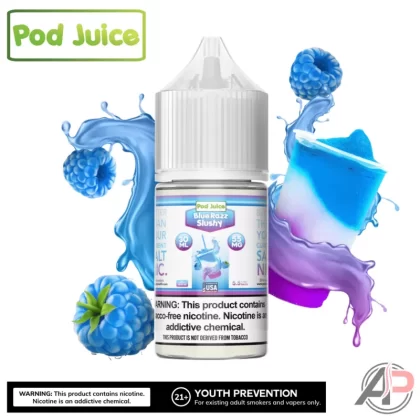 Pod Juice Blue Razz Slushy Salt Nicotine 30mL