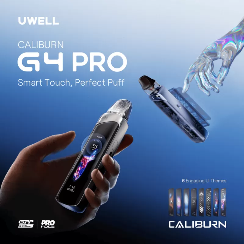 Uwell Caliburn G4 Pro Pod System Starter Kit Device - Image 2