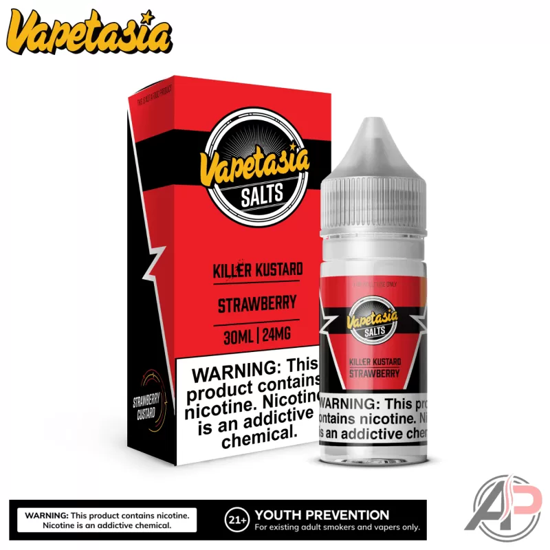 Vapetasia Killer Kustard Strawberry 100mL E-Liquid - Image 2