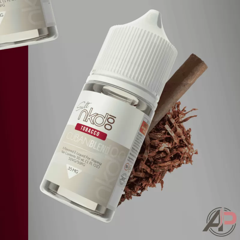 Naked 100 Cuban Blend Salt Nicotine E-Liquid 30mL - Image 2
