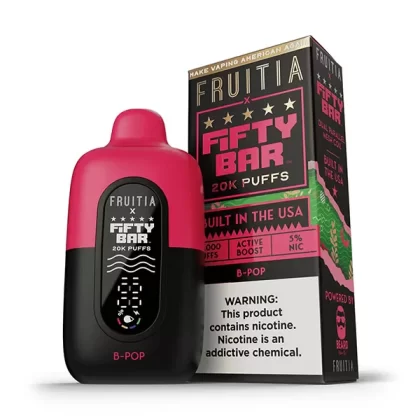 Fifty Bar x Fruitia Disposable | 20000 Puffs