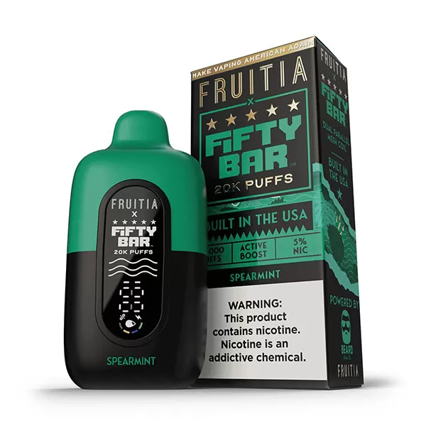 Fifty Bar x Fruitia Disposable | 20000 Puffs - Image 2
