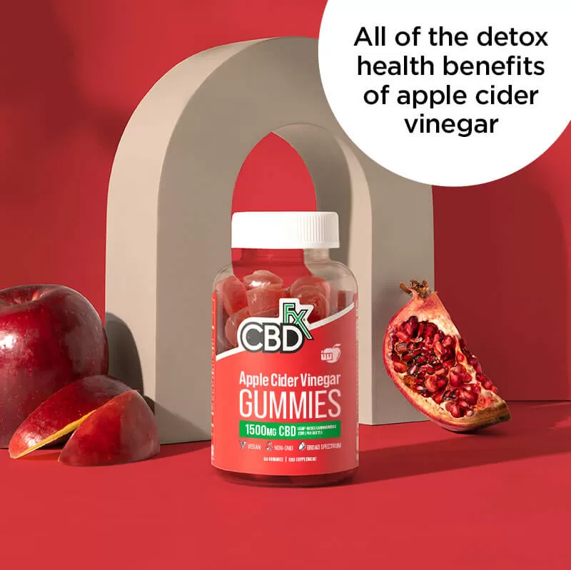 CBD Gummies with Apple Cider Vinegar 1500mg - Image 3