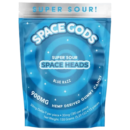 Space Gods | D9/CBD Gummies 900MG / 15 Pack