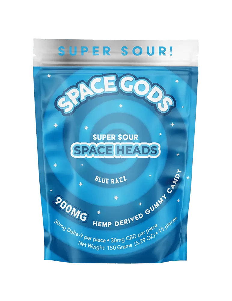 Space Gods | D9/CBD Gummies 900MG / 15 Pack