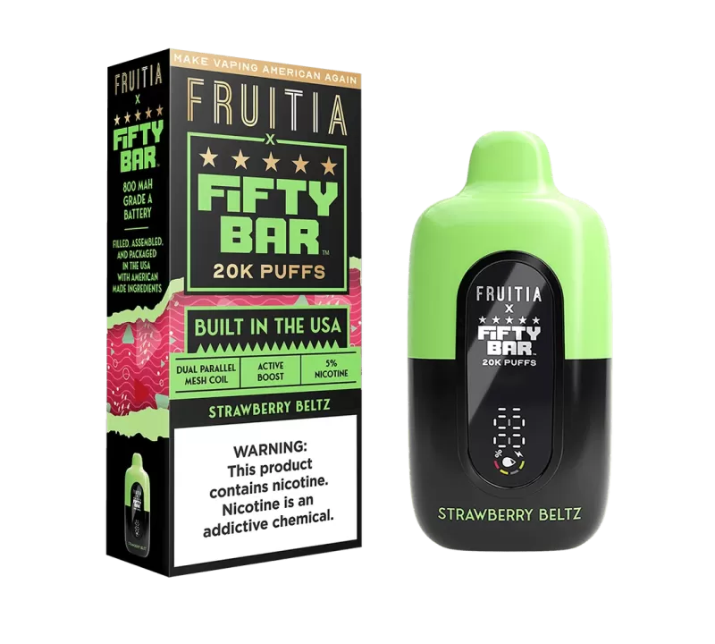 Fifty Bar x Fruitia | Disposable 20k