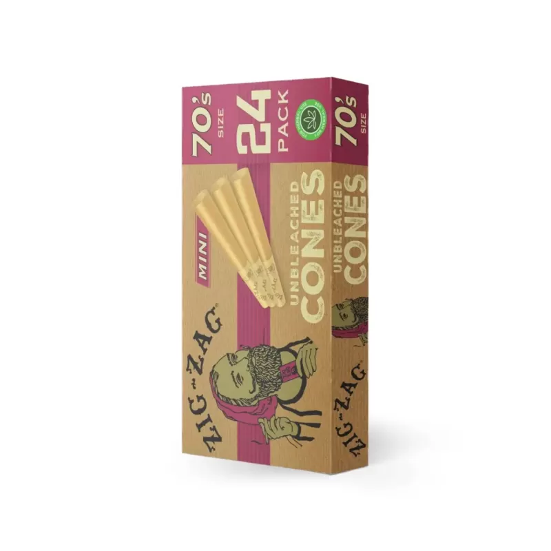 Zig Zag 70MM Cones (Pack of 1)-24COUNT