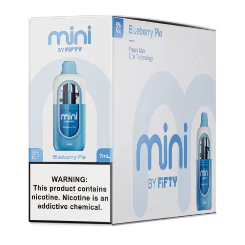 Blueberry Pie Disposable Vape by Fifty Bar Mini - Image 2