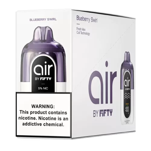 Blueberry Swirl Disposable Vape by Fifty Bar Air - Image 3