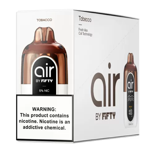 Tobacco Disposable Vape by Fifty Bar Air - Image 3