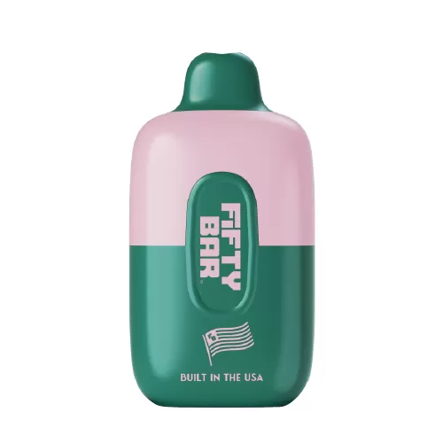 Aloe Kiwi Strawberry Disposable Vape (6500 Puffs) by Fifty Bar - Image 3