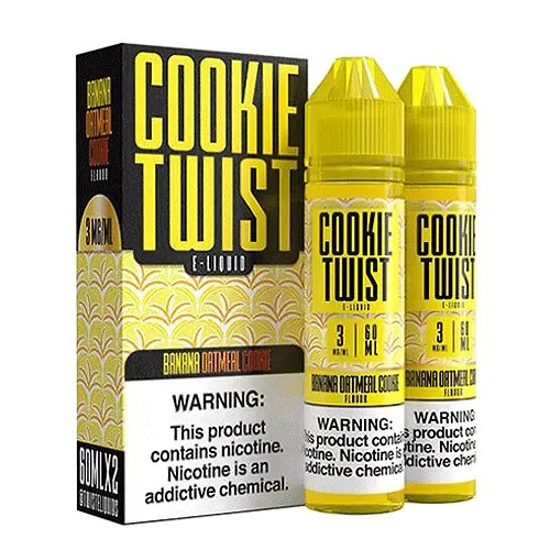 Banana Amber (Banana Oatmeal Cookie) by Lemon Twist 120ml (2x60ml) - Image 2