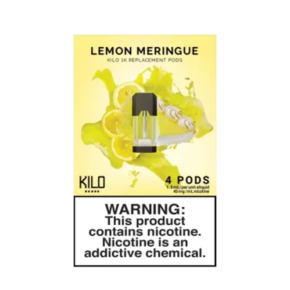 Lemon Meringue – Pack of 4 Pods by Kilo 1K