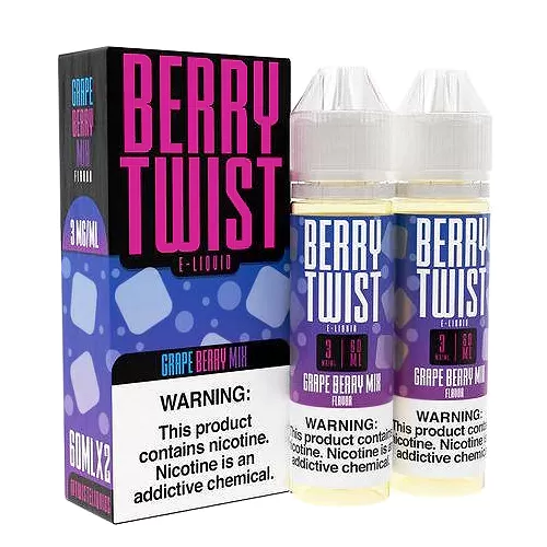 Purple Grape (Grape Berry Mix) by Lemon Twist 120ml (2x60ml) - Image 2