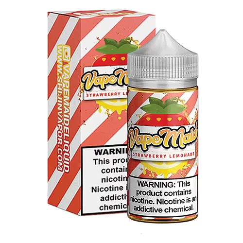 Strawberry Lemonade by Vape Maid 100ml - Image 2