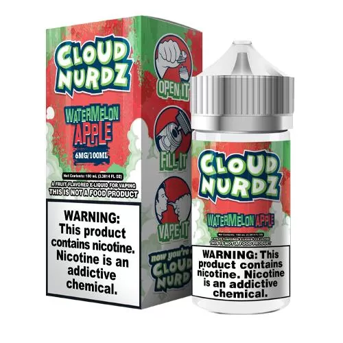 Watermelon Apple by Cloud Nurdz 100ml - Image 2