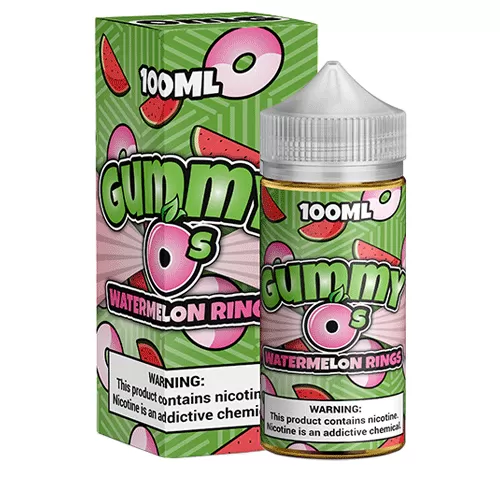 Watermelon Rings by Gummy O’s 100ml - Image 2