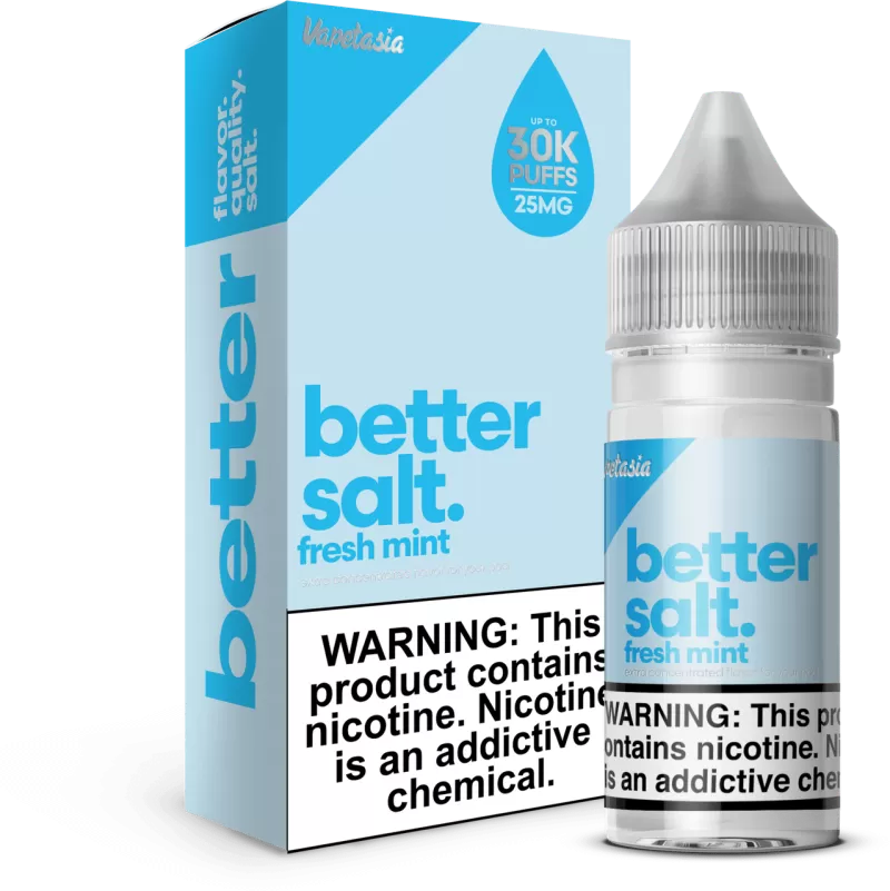 better salt fresh mint eJuice