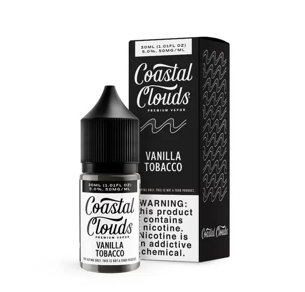 Coastal Clouds Salt – Vanilla Tobacco 30ml