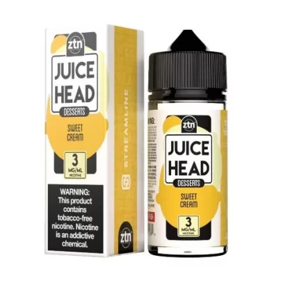 Juice Head Desserts E-Liquid – Sweet Cream 100ml