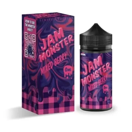 Jam Monster E-Liquid – Mixed Berry 100ml