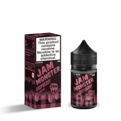Jam Monster Salt E-Liquid – Raspberry 30ml