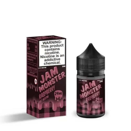 Jam Monster Salt E-Liquid – Raspberry 30ml