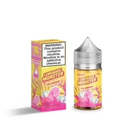 Lemonade Monster Salt E-Liquid – Pink Lemonade 30ml