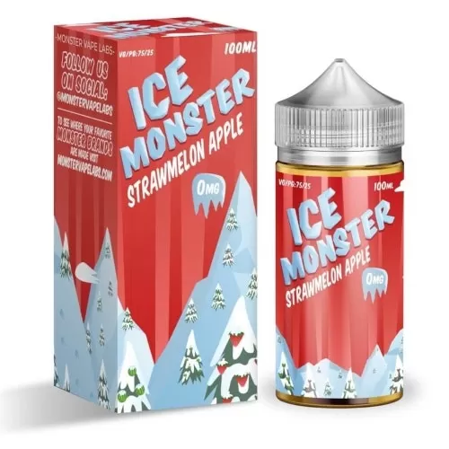 Ice Monster E-Liquid – Strawmelon Apple 100ml