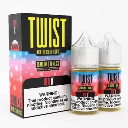 Twist E-Liquid Salts – Red 0 2x30ml