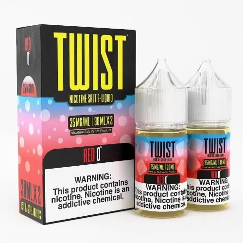 Twist E-Liquid Salts – Red 0 2x30ml