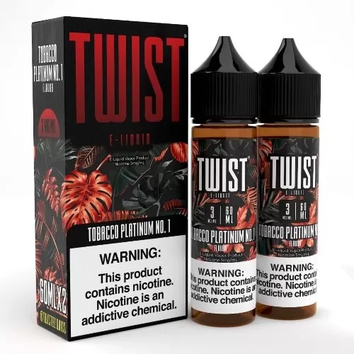 Twist E-Liquid – Tobacco Platinum No. 1 2x60ml