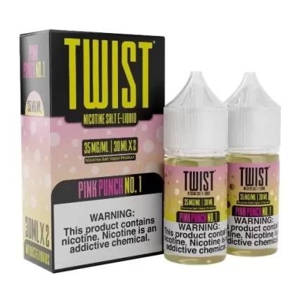 Twist E-Liquid Salts – Pink Punch No 1 2x30ml