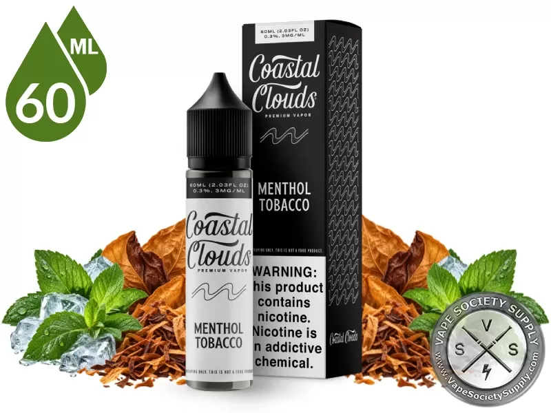 Menthol Tobacco Coastal Clouds 60ml